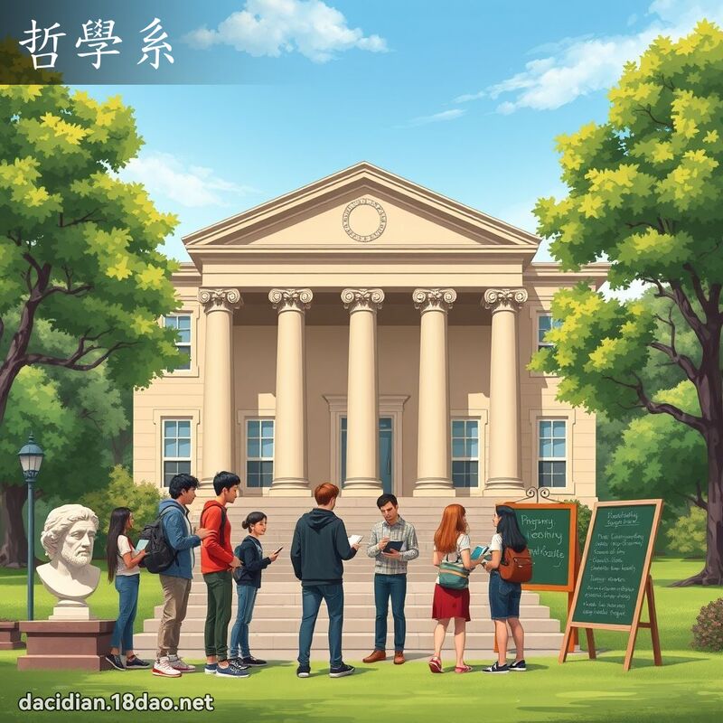 哲学系 - 国语大辞典配图
