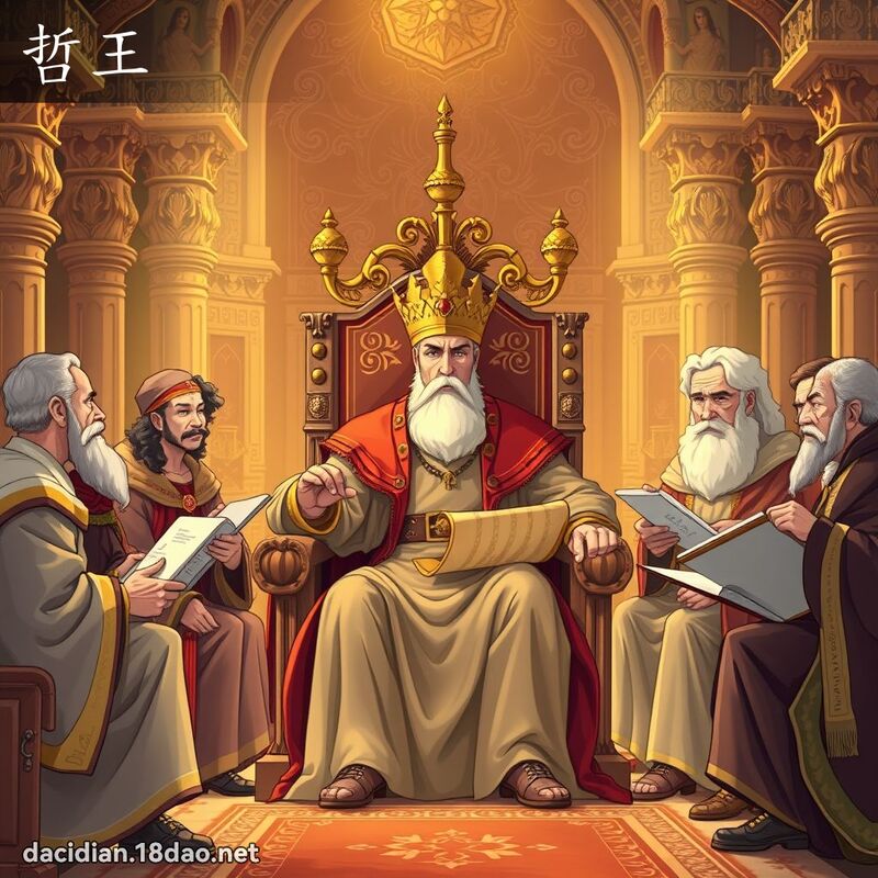 哲王 - 国语大辞典配图
