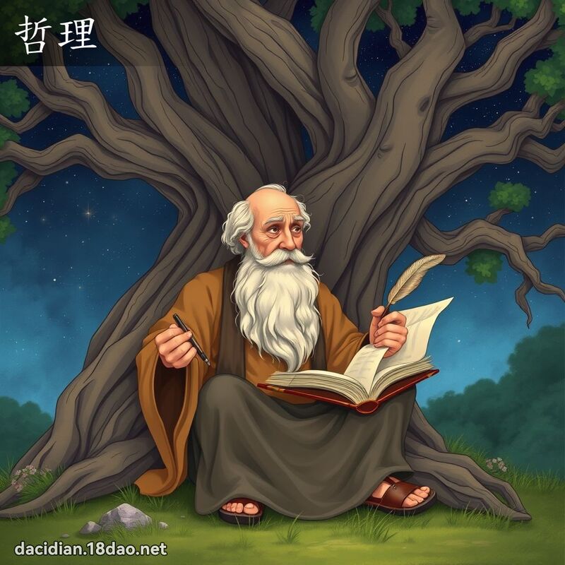 哲理 - 國語大辭典配圖