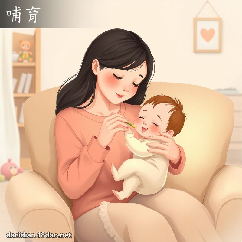 哺育 - 國語大辭典配圖