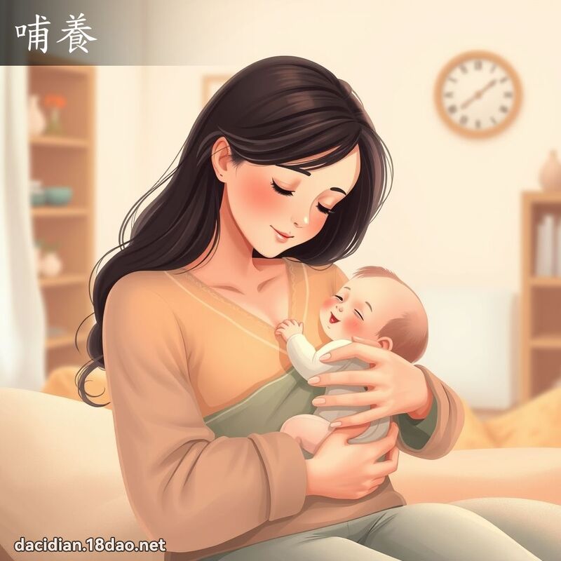哺养 - 国语大辞典配图