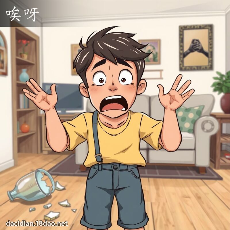 唉呀 - 國語大辭典配圖