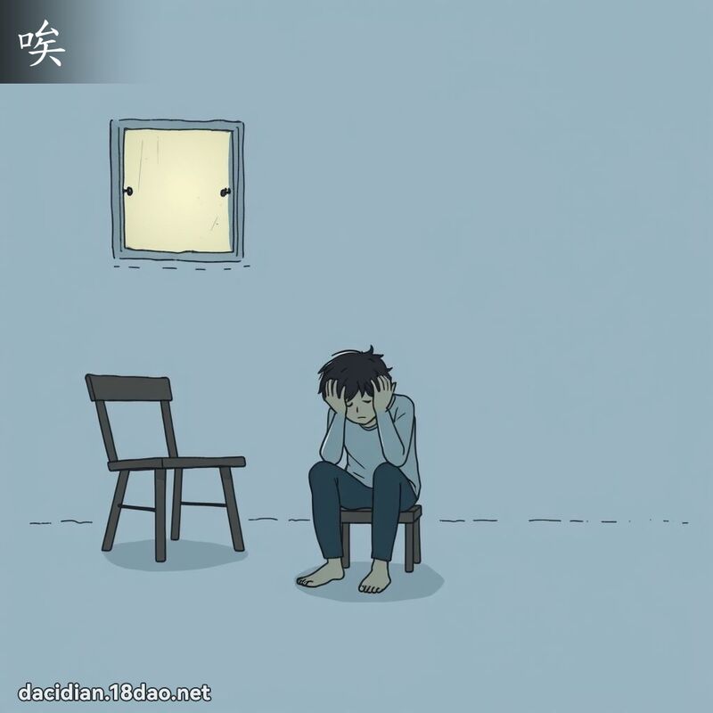 唉 - 国语大辞典配图