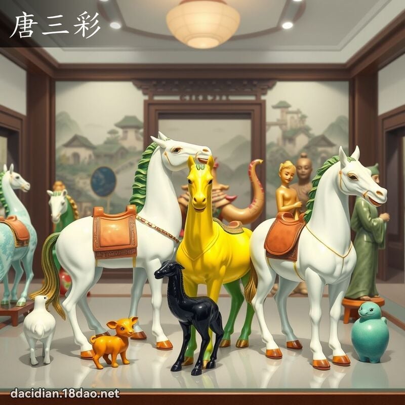 唐三彩 - 国语大辞典配图