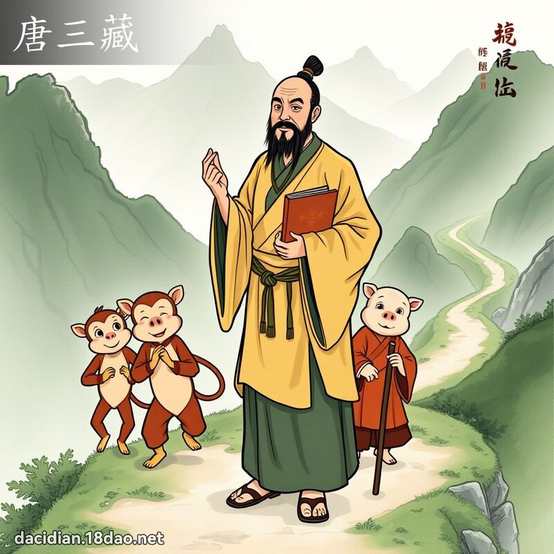 唐三藏 - 国语大辞典配图
