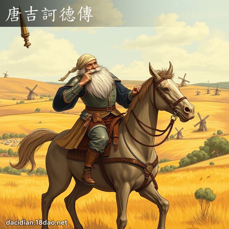 唐吉訶德传 - 国语大辞典配图