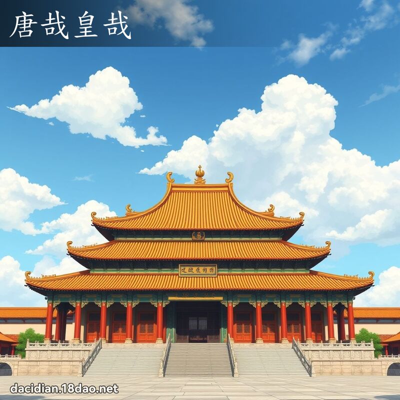 唐哉皇哉 - 国语大辞典配图