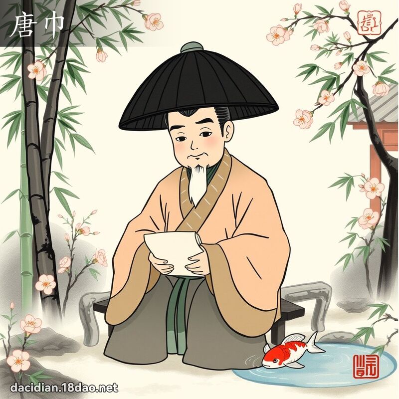 唐巾 - 国语大辞典配图