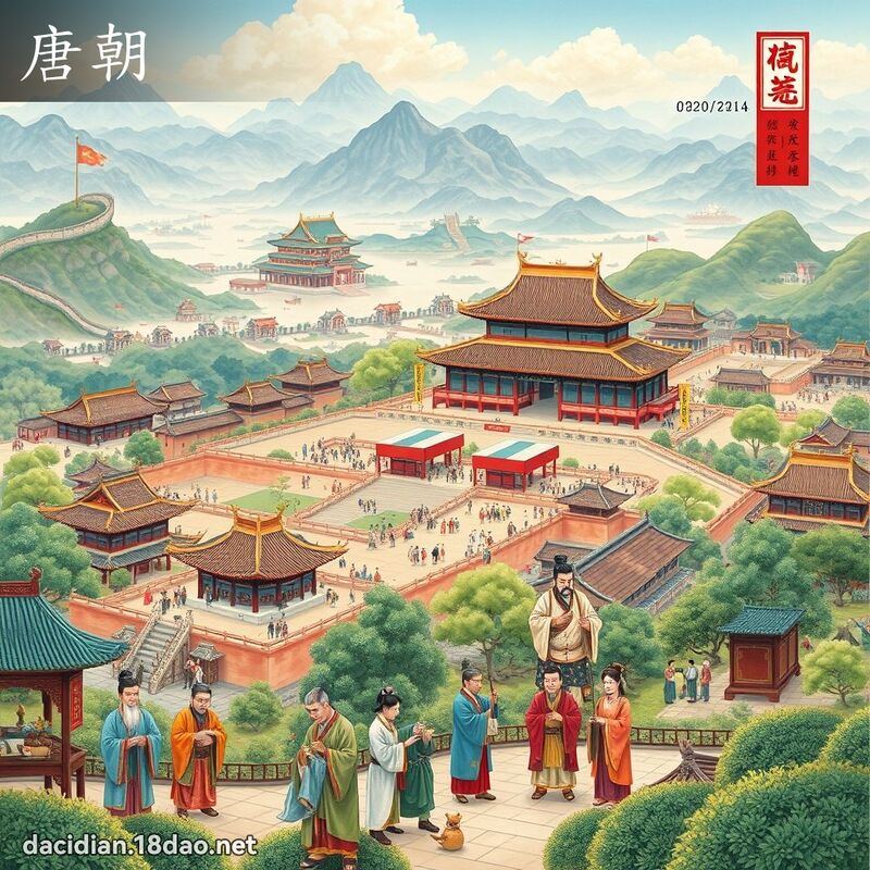 唐朝 - 國語大辭典配圖