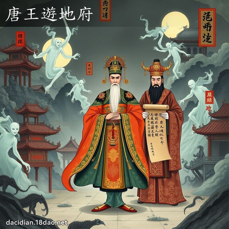 唐王遊地府 - 國語大辭典配圖