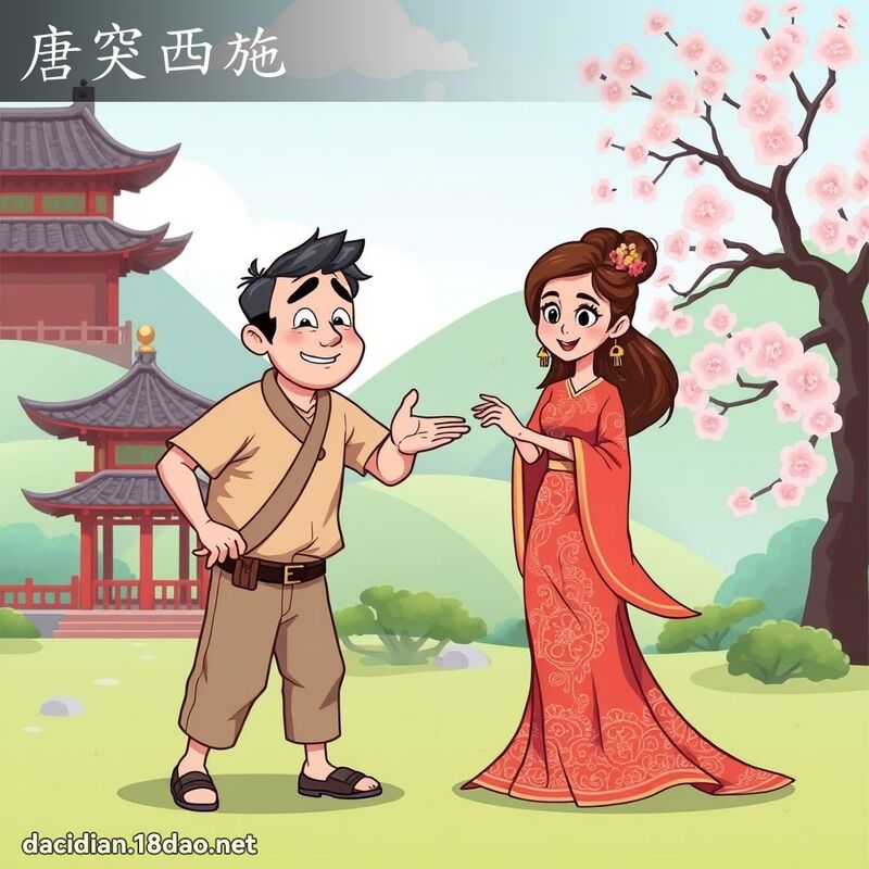 唐突西施 - 國語大辭典配圖