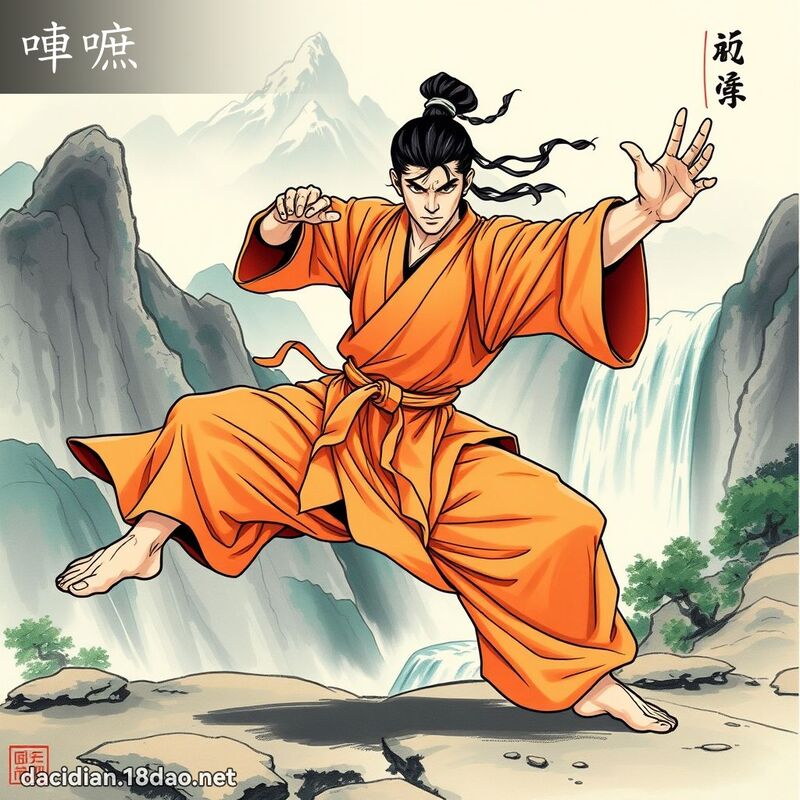 唓嗻 - 国语大辞典配图