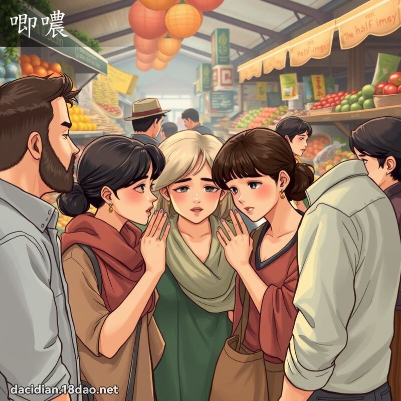 唧噥 - 國語大辭典配圖