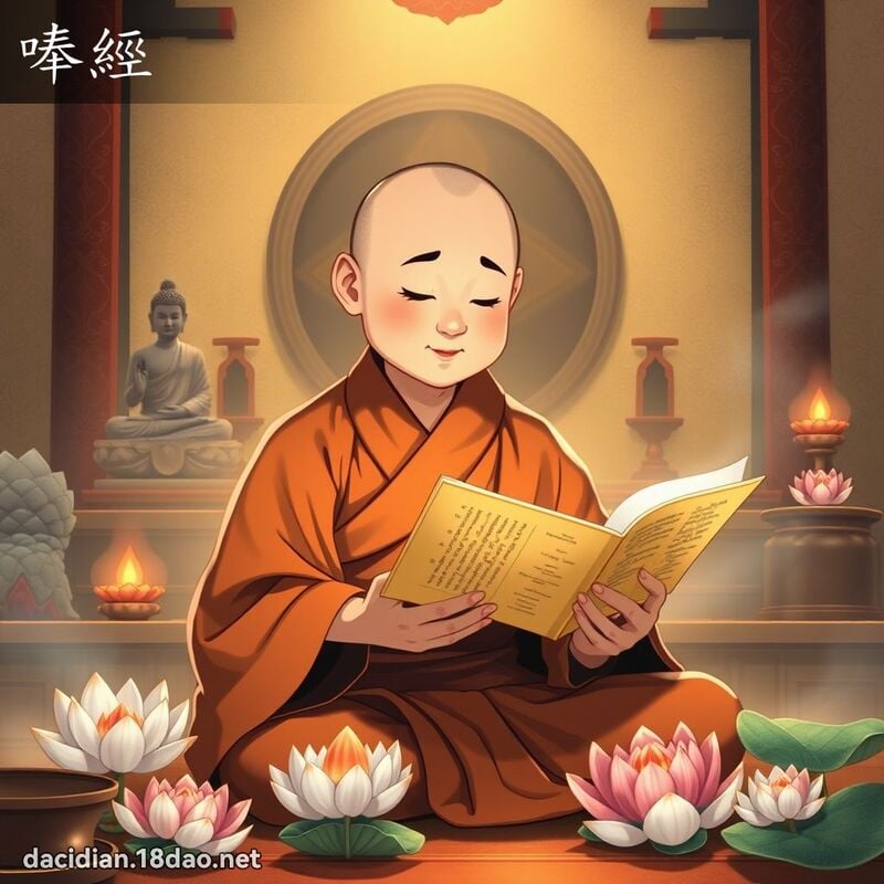 唪經 - 國語大辭典配圖