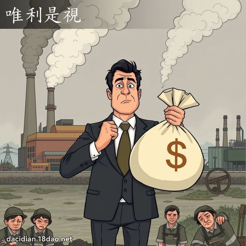 唯利是视 - 国语大辞典配图