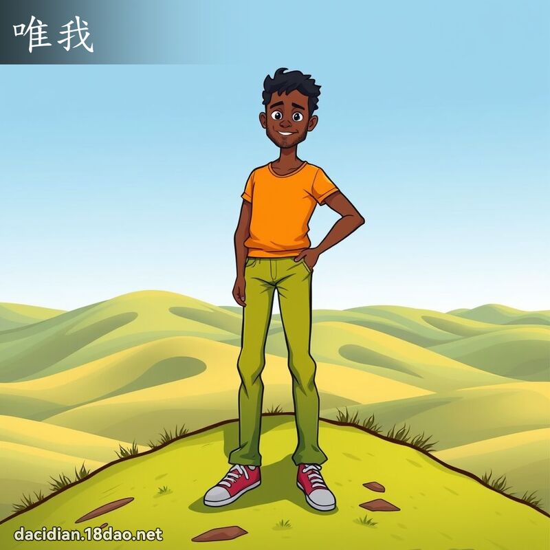 唯我 - 國語大辭典配圖