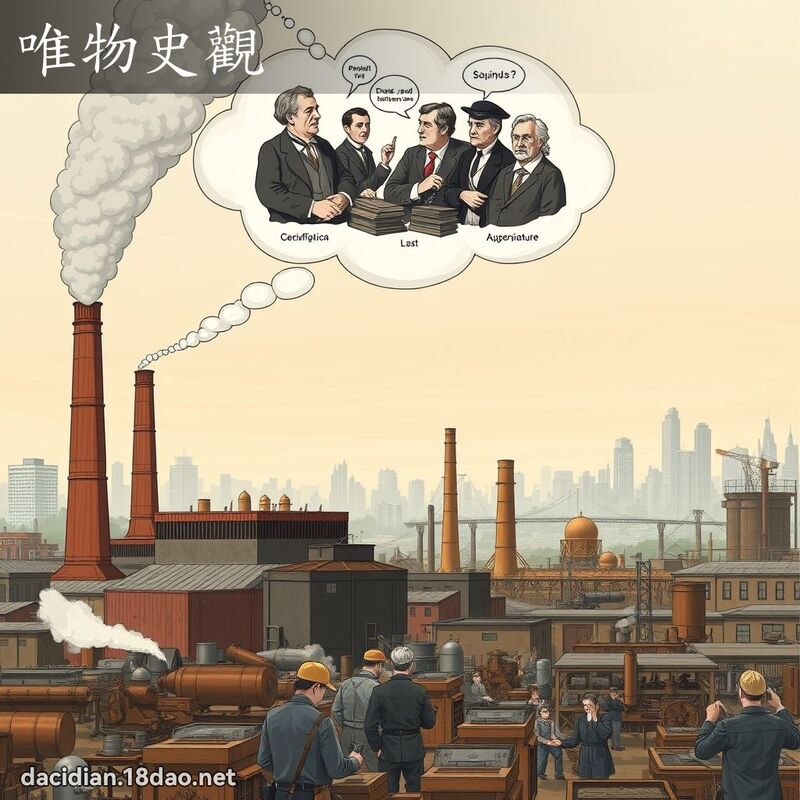 唯物史觀 - 國語大辭典配圖