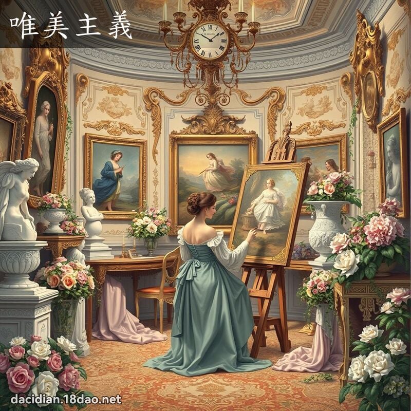 唯美主義 - 國語大辭典配圖