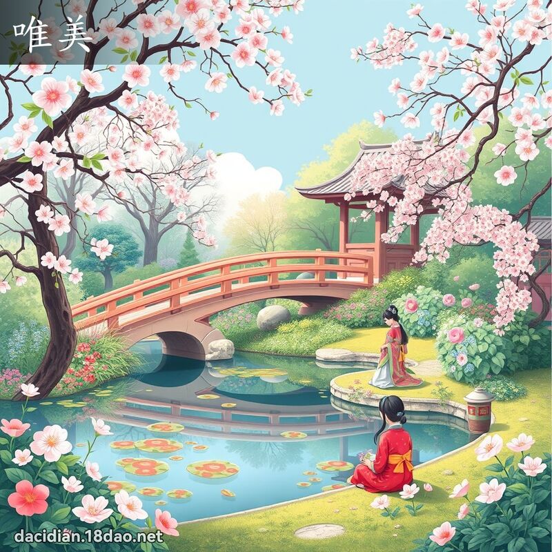 唯美 - 国语大辞典配图