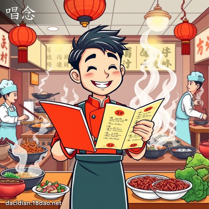 唱念 - 国语大辞典配图