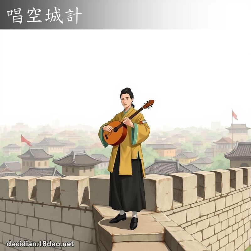 唱空城計 - 國語大辭典配圖