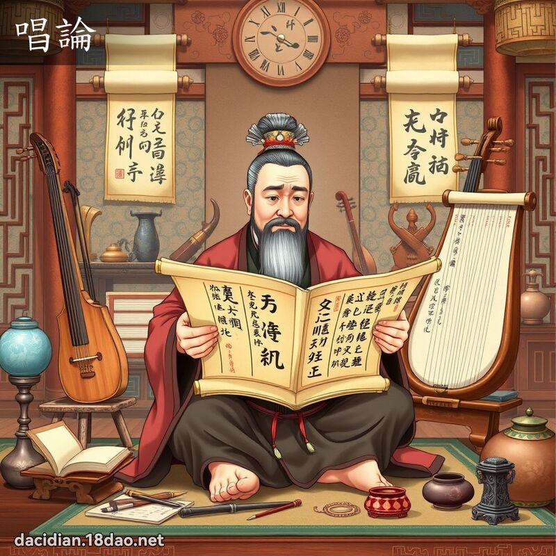 唱論 - 國語大辭典配圖