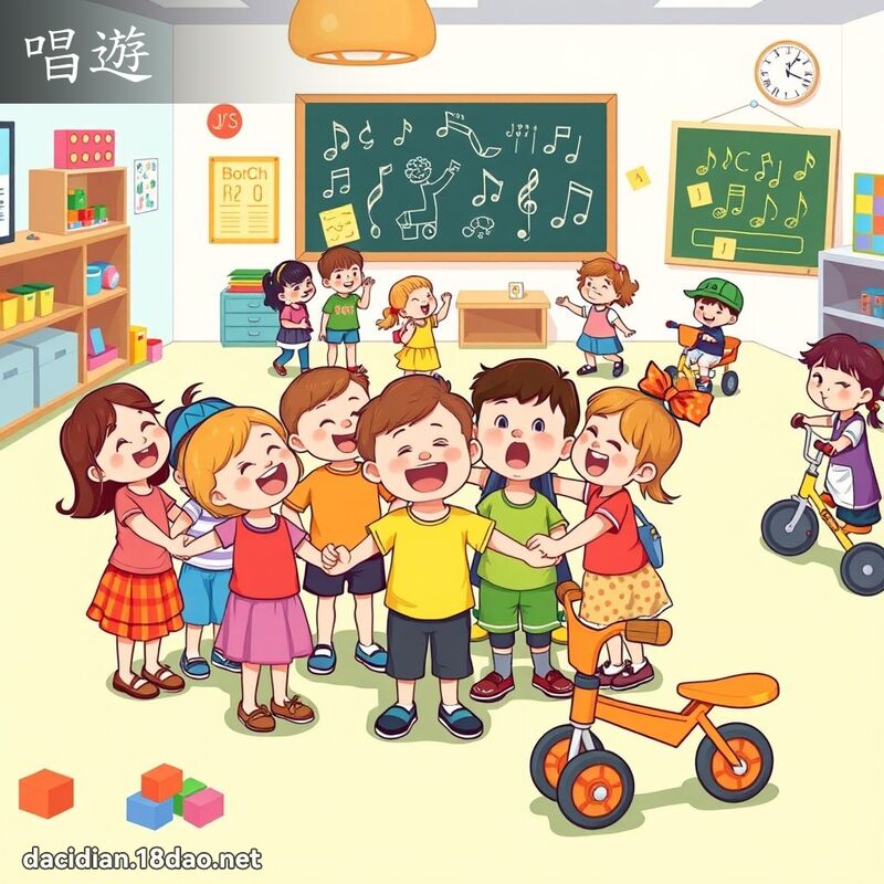 唱游 - 国语大辞典配图