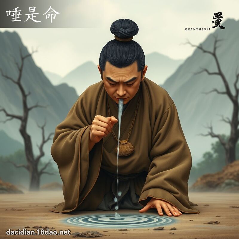 唾是命 - 國語大辭典配圖