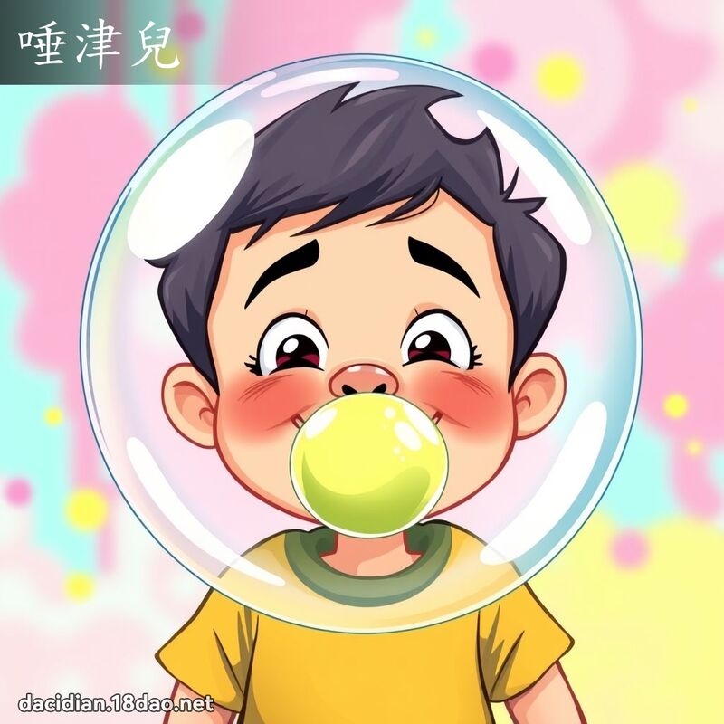 唾津儿 - 国语大辞典配图