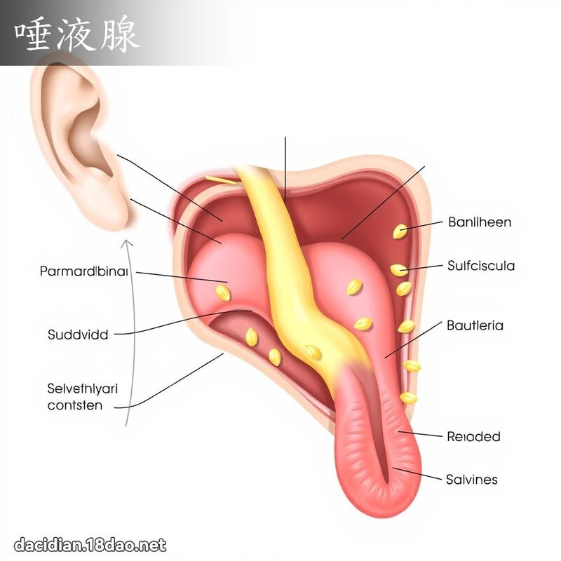 唾液腺 - 国语大辞典配图