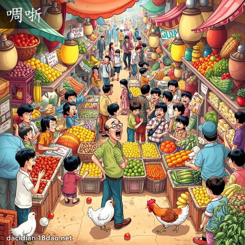 啁哳 - 国语大辞典配图