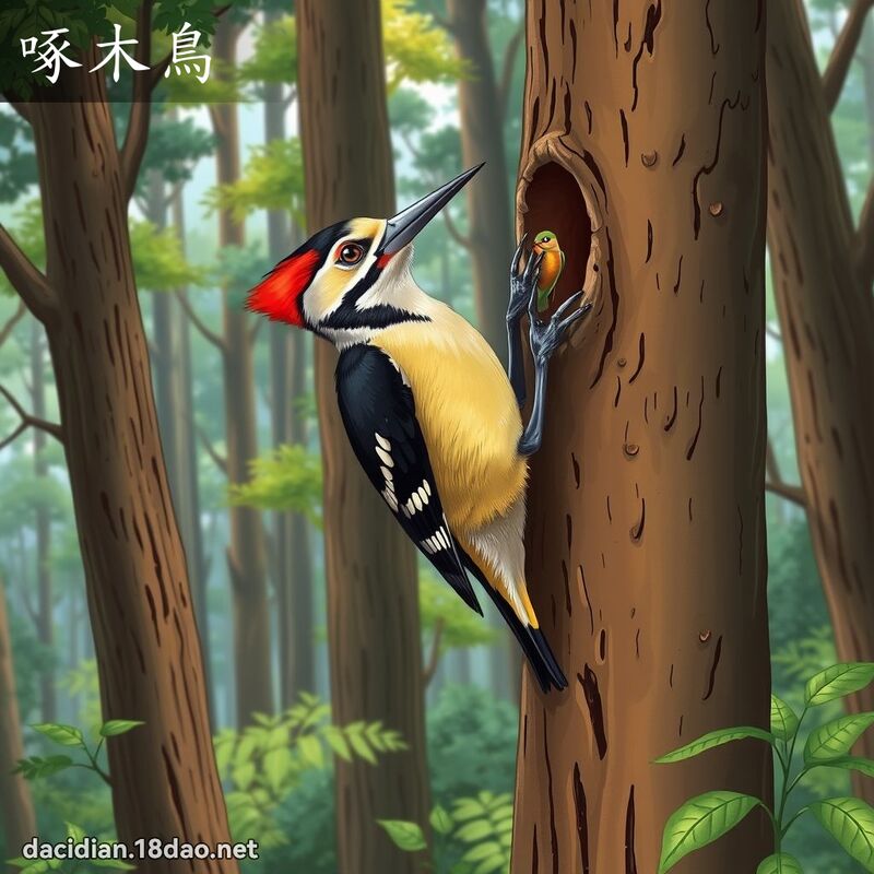 啄木鳥 - 國語大辭典配圖