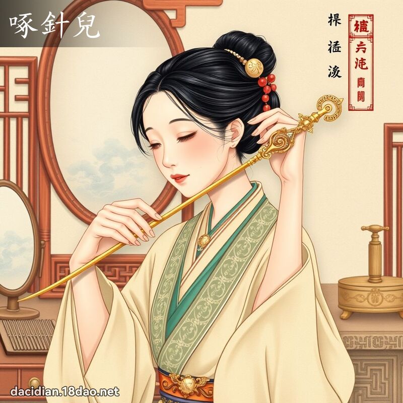 啄针儿 - 国语大辞典配图