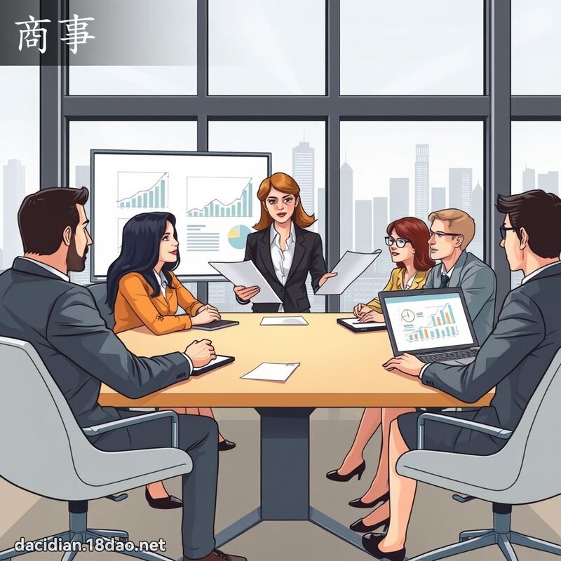 商事 - 國語大辭典配圖