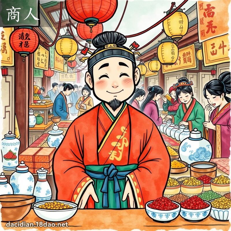 商人 - 國語大辭典配圖