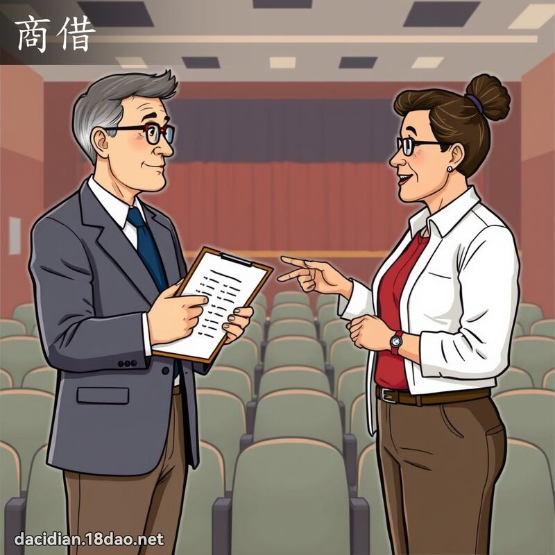 商借 - 國語大辭典配圖
