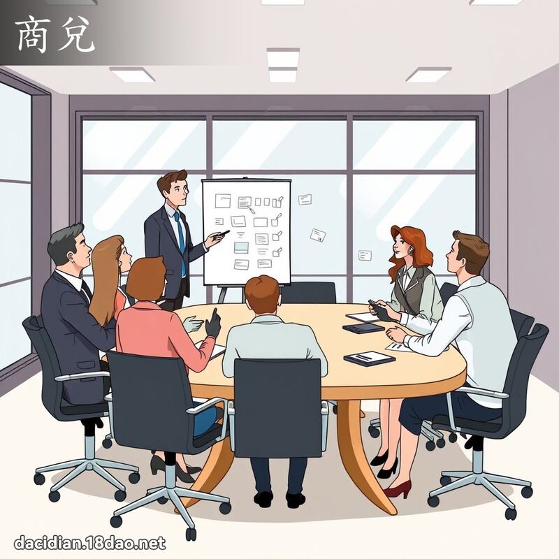 商兌 - 國語大辭典配圖