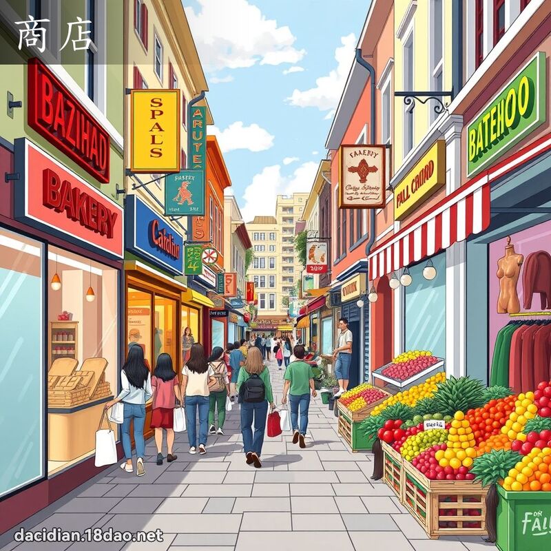 商店 - 國語大辭典配圖