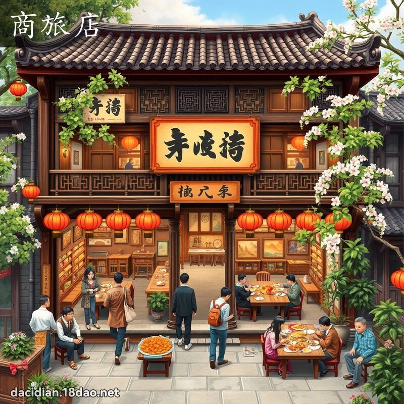 商旅店 - 国语大辞典配图