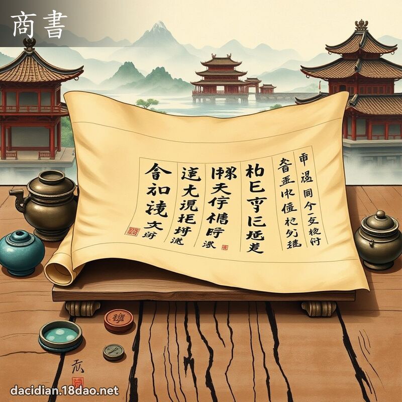 商书 - 国语大辞典配图