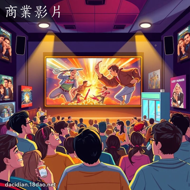 商业影片 - 国语大辞典配图