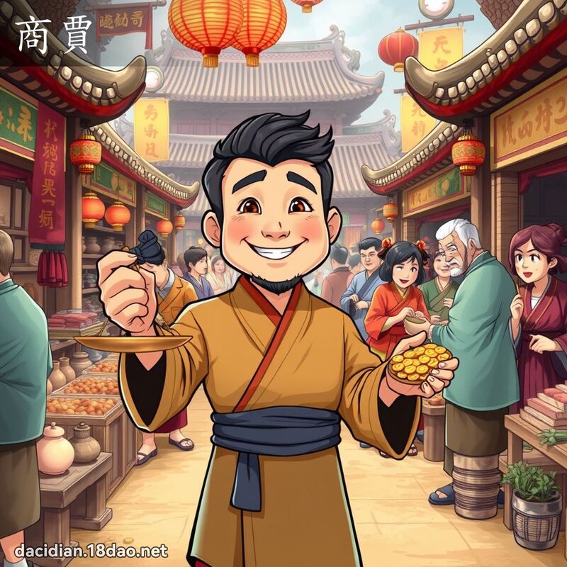 商賈 - 國語大辭典配圖