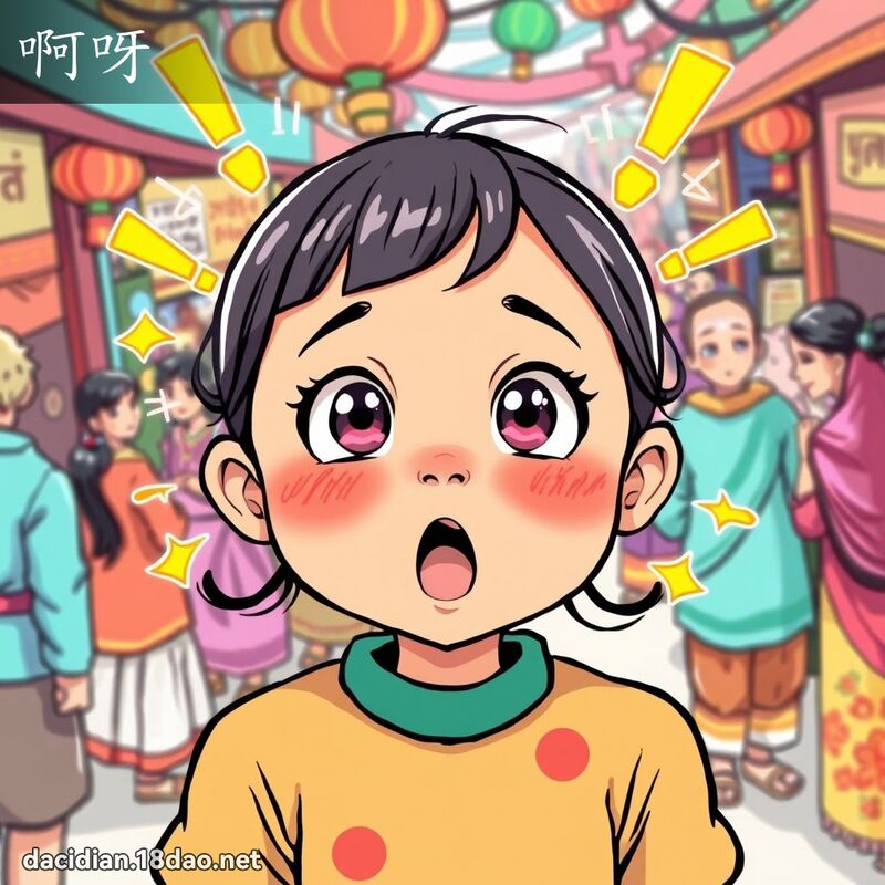 啊呀 - 國語大辭典配圖