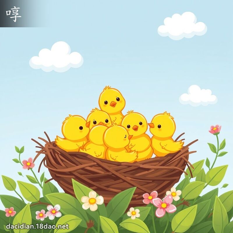啍 - 国语大辞典配图