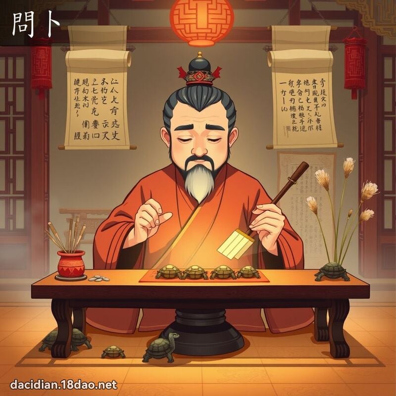 问卜 - 国语大辞典配图