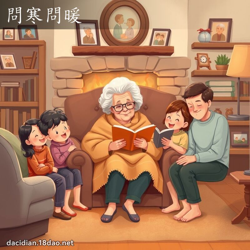 問寒問暖 - 國語大辭典配圖