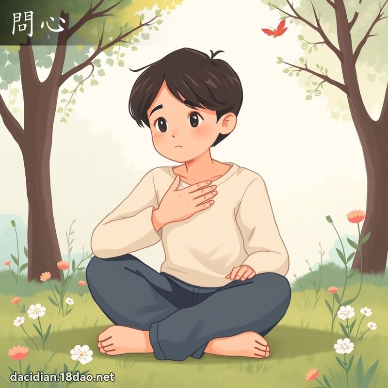 问心 - 国语大辞典配图