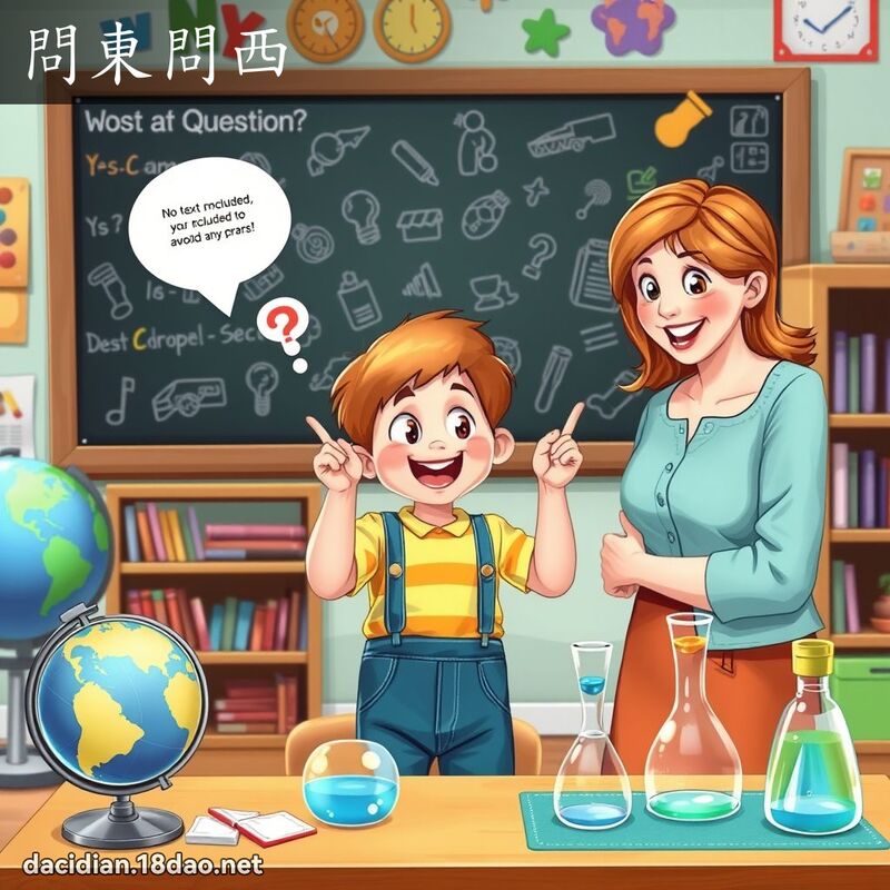 問東問西 - 國語大辭典配圖