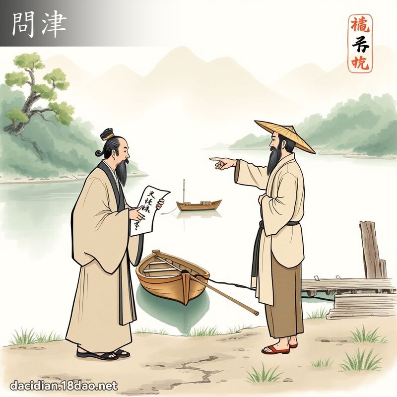 问津 - 国语大辞典配图