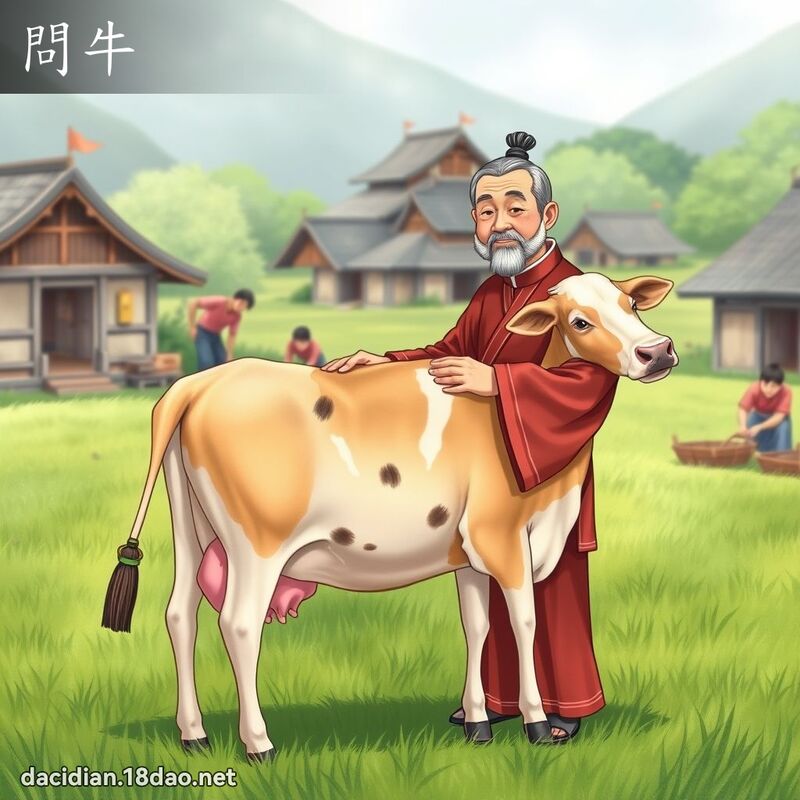 问牛 - 国语大辞典配图